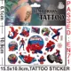 Cartoon anime nhân vật đồ chơi hình xăm sticker em bé hình xăm sticker cơ thể trẻ em vẽ hình xăm đồ chơi - Đồ chơi giáo dục sớm / robot