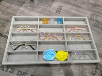 High-end Glasses Tray Creative Glasses Containing Shelf Display Props Fast Fashion Shop Show Rack 15 Gmb Trays