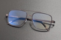 Pure Titanium Eyeframes Ultra Light Close View Eye Mirror Male accessories Degrees Net Red section Polygon Discoloration Fashion Spectacle Frame Woman