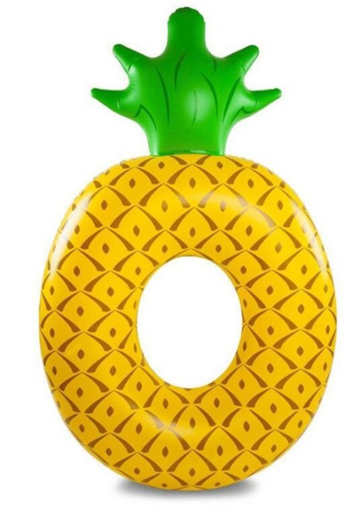 Kỳ nghỉ bên bờ biển dứa phao phao phao phao flamingo donut dày 120CM để tăng vòng bơi người lớn phao chống lật