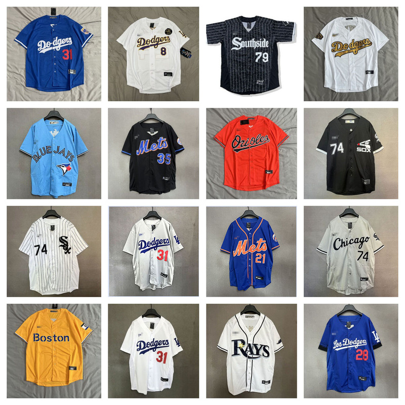 European and American Trendy Street Style Mesh Quick-Drying Sports Baseball Short-Sleeve T-Shirt for Men and Women, Loose Oversize with Embroidery European and American Trendy Street Style Mesh Quick-Drying Sports Baseball Short-Sleeve T-Shirt for Men and Women, Loose Oversize with Embroidery
