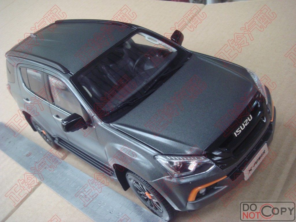 Jiangxi isuzu isuzu mu-x xpower 1:18 artificial alloy model: a