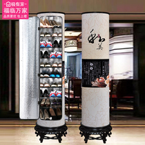 New 2020 explosion-style 360-degree rotating shoe rack shoe cabinet Home indoor good-looking small door bedroom balcony storage