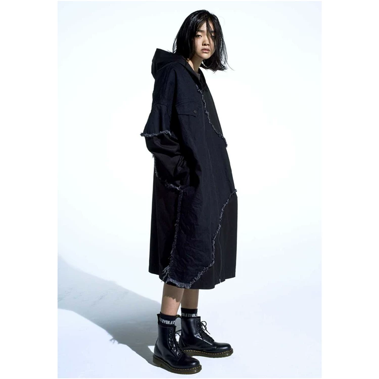 Домашняя точка по бренду Yohji Yamamoto, профильная пальто-подрыв, дизайн Yamamoto