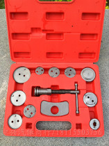 12 Pieces Disc Brake Adjuster Sub Pump Adjustment Group Brake Piston Return Tool Replacement Brake Pads Gold Stirrup