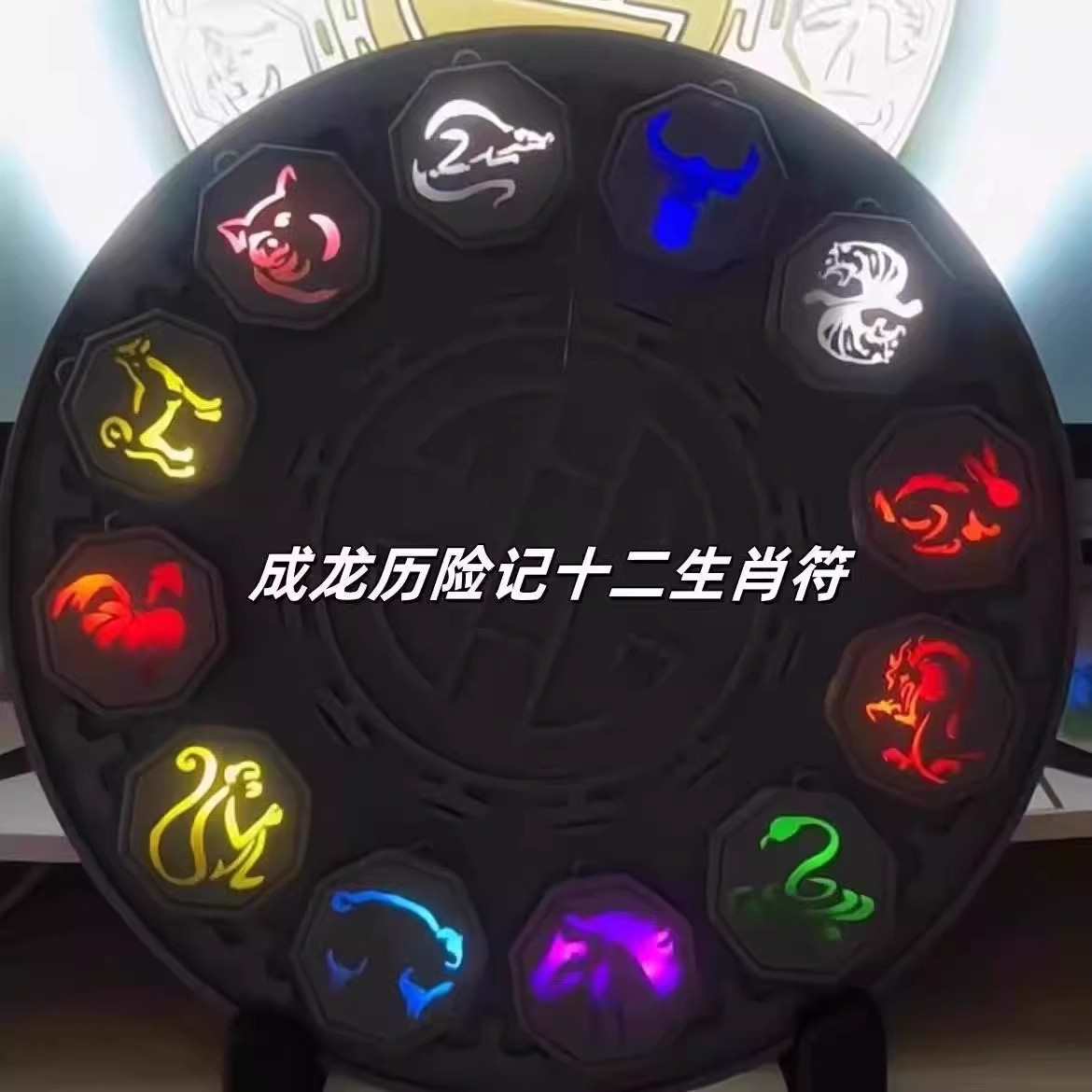 ジャッキー・チェン・アドベンチャーズ モデルオーナメント、干支のお守り、アミュレット、アニメキーホルダー、子供時代の誕生日プレゼント