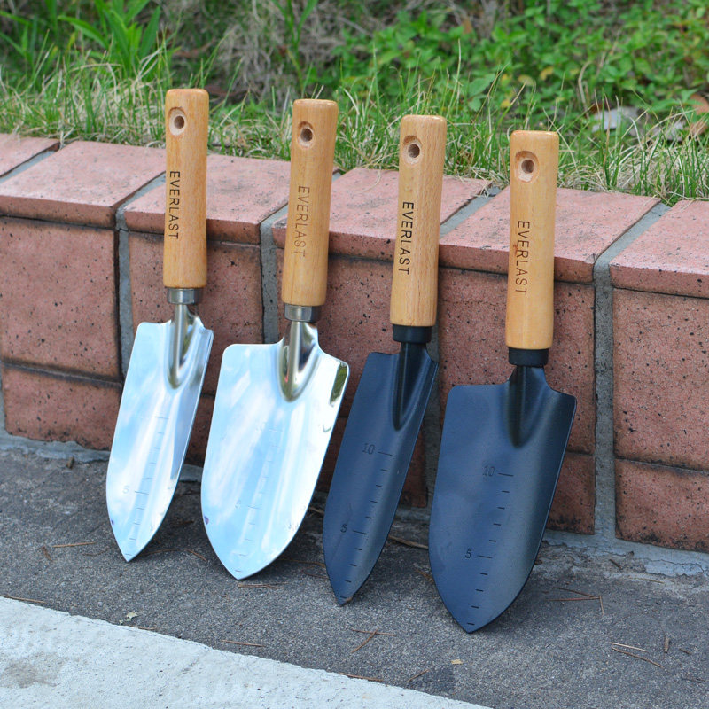 Outdoor beach catch-up children Toys Mini small shovel Stainless Steel Plant Flowers Gardening Planting Tools