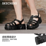 Skechers, летние сандалии, высокая обувь на платформе для отдыха