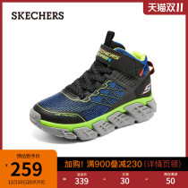 (加购)Skechers斯凯奇童鞋2022年男童运动鞋魔术贴高帮训练鞋