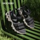 Skechers 2024 summer new women's shoes mecha sandals thick soles increased outer wear beach shoes