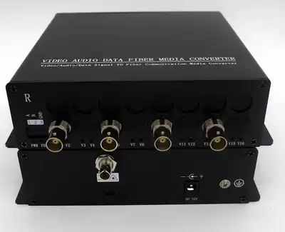 Radio and television Grade 4-channel HD 3G HD-SDI single-mode single-fiber 4-channel 3G-SDI optical transceiver passed pathological code test