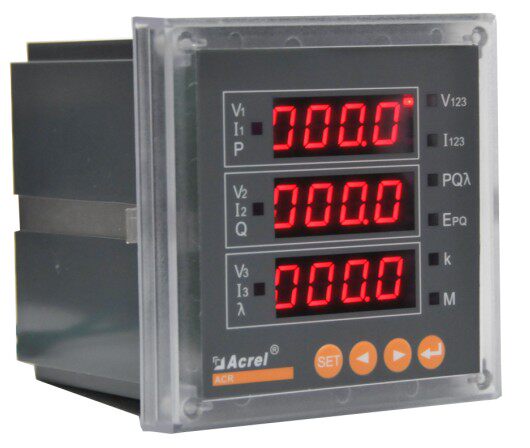 Ancory direct selling 3 phase multi - function electric meter ACR 220E manufacturer direct sales electronic meter