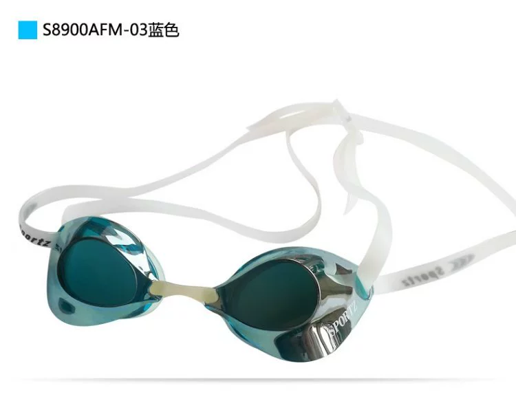 Kính bơi Saibo dành cho nam và nữ Đua kính bơi chống sương mù Đào tạo kính bơi rhodium S8900AF (M) - Goggles mắt kính bơi