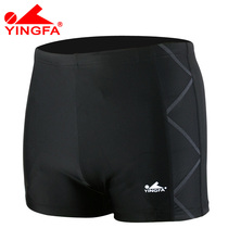 Yingfa mens flat angle swimming trunks YF2501 leisure swimming trunks swimming hot spring large size mens swimming trunks