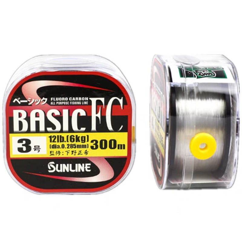 Japan SUNLINE Sangase BASIC FC300 MiCarbon Line Fishing Sub Line Sub-Leading Line Fishing Line Fishing Line
