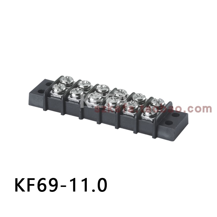 Fence-type wiring terminals KF69-11 0mm Double-row without weld-in-wire Hair Wiring terminal Dingding