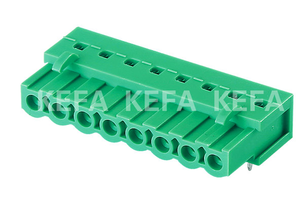 Factory direct plug-in terminal KF2EDGA-5 08mm horizontal plug-in board to board hole seat
