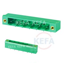 Plug-in terminal terminal KF2EDGVM 2EDGRM-7 5mm with ear positioning straight-pin bending seat