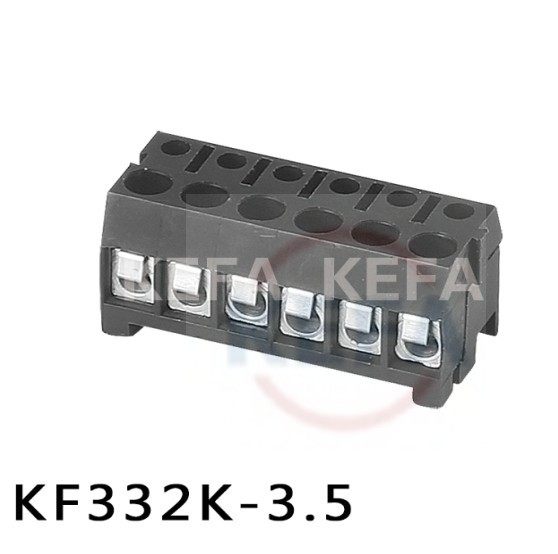 KF332K-3 KF332K-3 5mm 332J-3 5mm Corfa's original plant direct selling PCB plug-in wiring end hole for the insertion of the pin