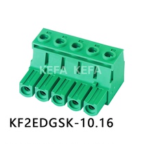 Kefa terminal KF2EDGSK 2EDGSKM spacing 10 16mm high current plug hole seat terminal