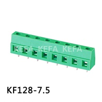 KF128-7 62mm 128-7 5mm straight pin curved pin 2P3P section screw type PCB terminal Post