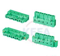 科发接线端子KF2EDGA KF2EDGB M-7 62 7 5mm直弯脚焊板孔头插拔式