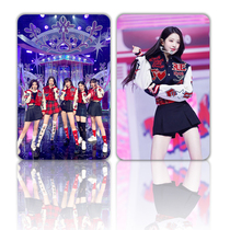 Korean girl group IVE peripheral small cards homemade support cards photo cards wallet cards LOMO cards 100 different styles