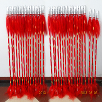 Shot gun red tassel double-headed gun Opera Wudan dedicated to Shang props