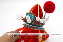 Monkey King Purple Golden Crown Xiantao Opera Supplies Monkey King Great Holy Helm Head in Shang Props Boutique