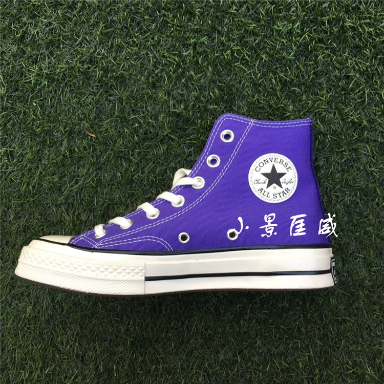 Converse converse1970S Samsung tiêu chuẩn màu tím cao 164405 167862C 167700 168035C - Plimsolls