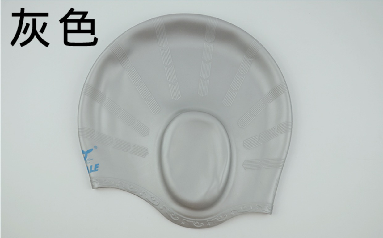 Mũ len silicone thân thiện với môi trường mũ bơi lớn chuyên nghiệp không thấm nước dành cho người lớn unisex tóc dài thời trang thoải mái không có đầu mũ bơi chống ướt tóc