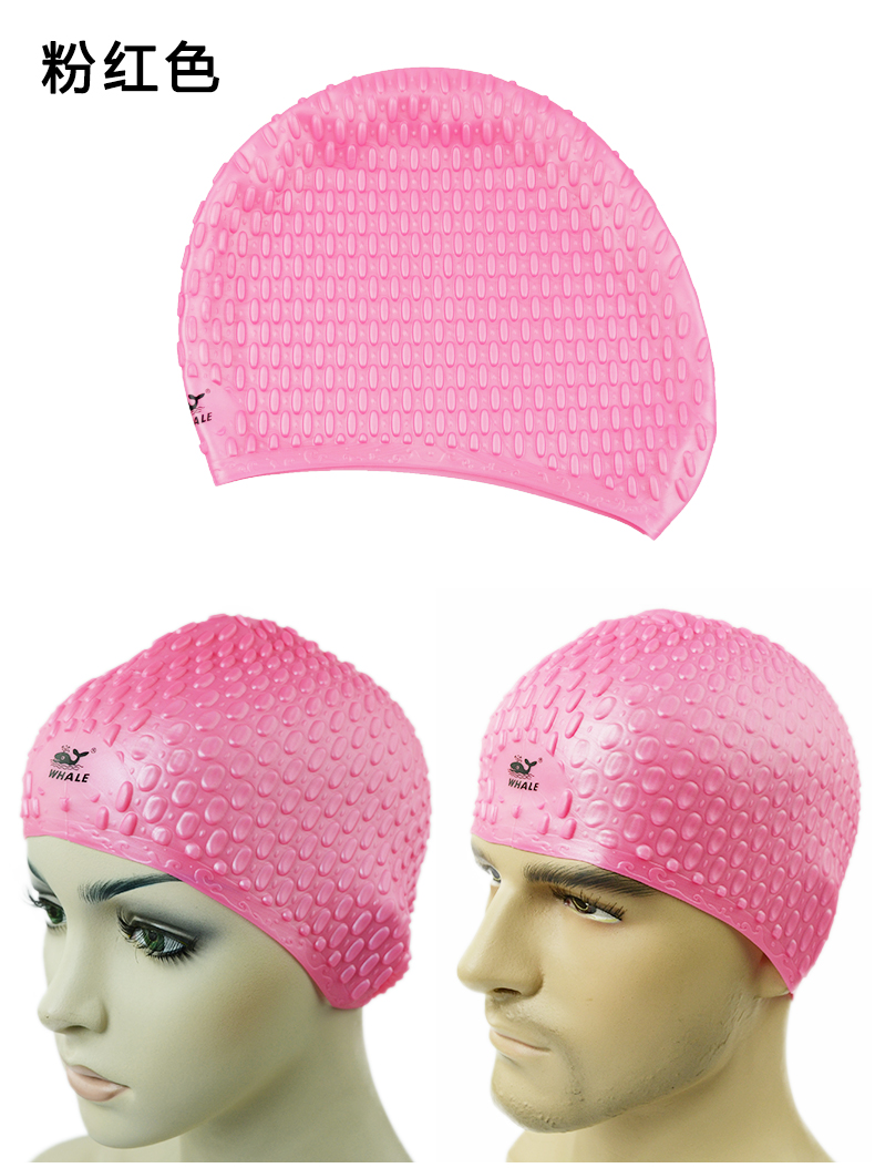Loose silicone thả mũ bơi lớn chuyên nghiệp unisex lông tai dài không thấm nước thoải mái các hạt không đầu 	mũ bơi và kính bơi	