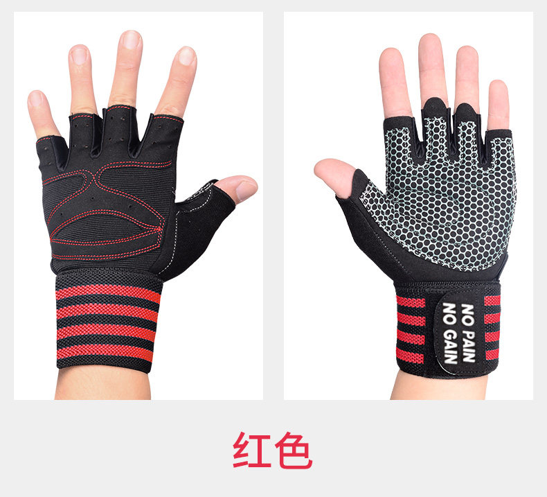 其他运动护具 加压护腕健身手套运动防滑透气 New Lu Eagle