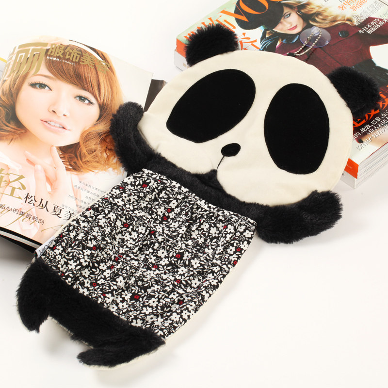 iPanda hanging storage bag Door back wall hanging bedside hanging fabric storage bag Small bag shelf