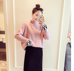 Quần dày nữ mùa thu đông 2018 mới rộng rãi hoang dã quần âu cao eo cộng với quần nhung cà rốt chân quần harem quần vải nữ