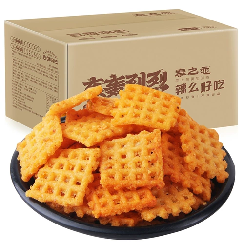 Douxiang Pot Box 1500G Spicy Taste Shaanxi Specialty Old -модный ностальгический xi'an повседневные закуски закусок