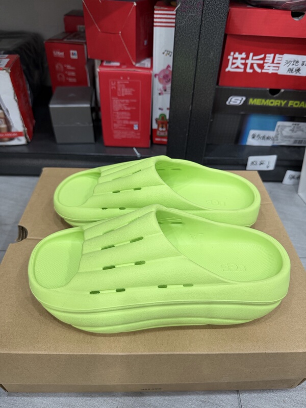 Authentic Ugg Summer Unisex Comfortable Ufo-Style Fashionable Open-Toe Thick-Soled Sandals