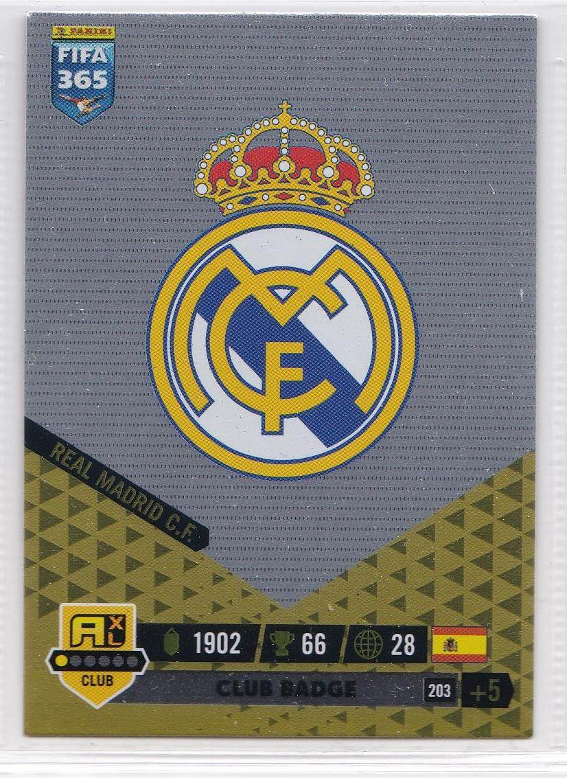 Panini PANINI 2023 FIFA 365 Star Card 203 Team Card Real Madrid