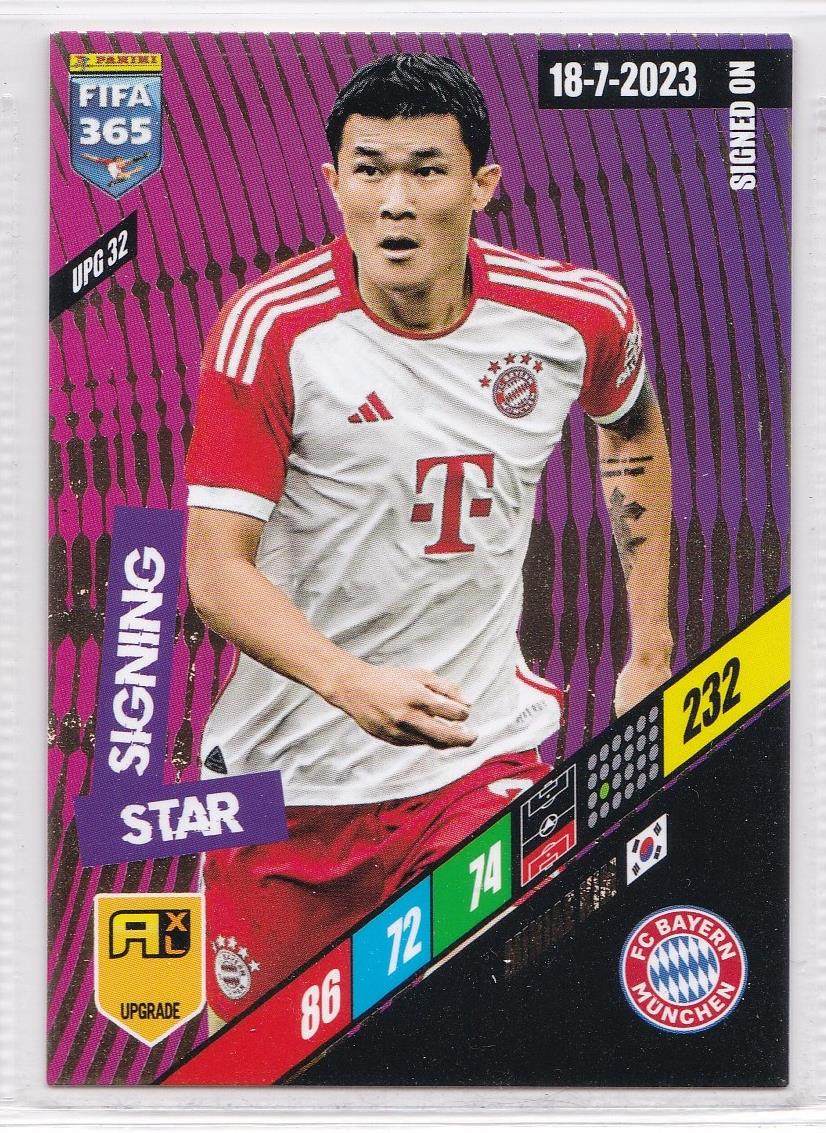 Panini PANINI 2024 FIFA365 star card UPG32 SS Bayern Munich Kim Min-y-Taobao