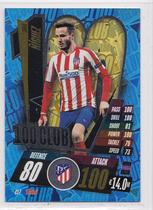 TOPPS 2020-21 Champions League Star Card 100C Atletico Madrid Saul