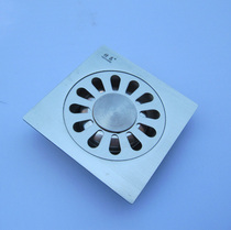 Toilet special joint washing machine deodorant roof square floor drain double-use stainless steel sewer pipe floor drain