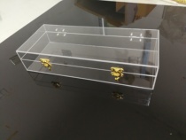 Professional custom acrylic box transparent display box dust cover plexiglass sheet laser cutting customization