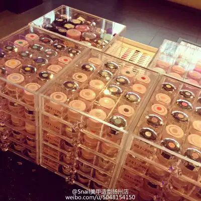 Acrylic board plexiglass board products box processing custom cutting cutting engraving nail box box