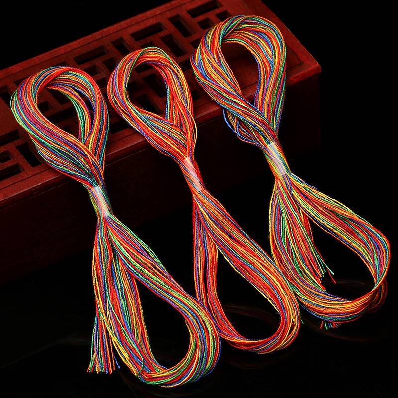 Dragon Boat Festival Colorful String Bracelets for Boys and Girls, Babies, Children, and Infants, Handmade Woven Bracelets with Small Zongzi and Colorful Threads