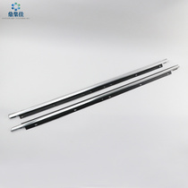 Adapted to Audi A6L glass external pressure bright strip window sealing strip stainless steel aluminum original original accessories spot