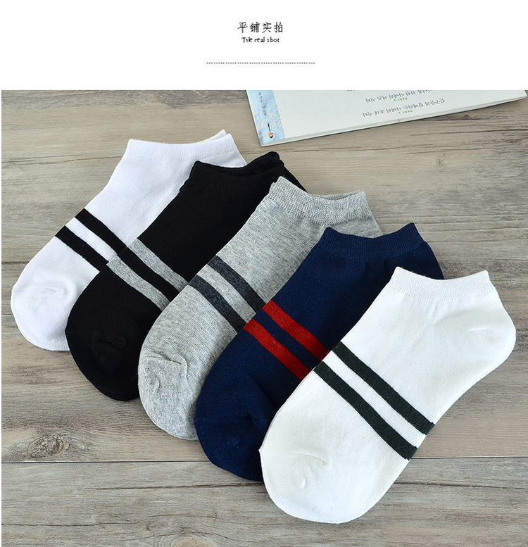 10 cặp vớ vớ cotton nam vô hình nam giới và phụ nữ ống ngắn mùa xuân và mùa hè vớ vớ thuyền thể thao vớ quầy hàng loạt wz tóc