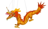 Линия Little Dragon Dragon Традиционный китайский китайский стиль ручной работы с представленным подарком детской головоломки отправляют иностранцев