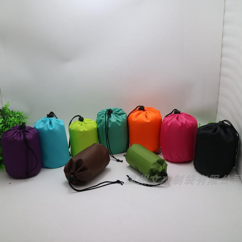 Cylinder pocket nylon pocket storage bag spot clothes finishing bag travel storage bag tarp bag