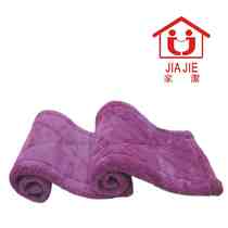 Jiajie 2398 mop microfiber cloth sleeve clip fixed type water absorbent high mop head replacement cloth 3
