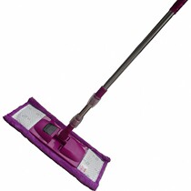 Jiejie household flat plate large mop head replacement Cloth Mop hand-free washing cloth sleeve type clip type 2398